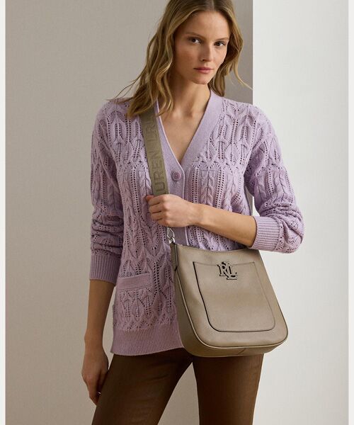 LAUREN RALPH LAUREN / ローレン ラルフ ローレン ショルダーバッグ | ペブルド レザー ラージ Cameryn クロスボディ | 詳細5