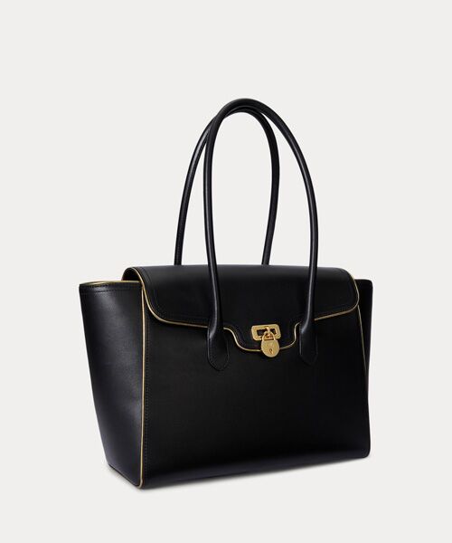 LAUREN RALPH LAUREN / ローレン ラルフ ローレン ハンドバッグ | レザー ラージ Tanner サッチェル | 詳細1