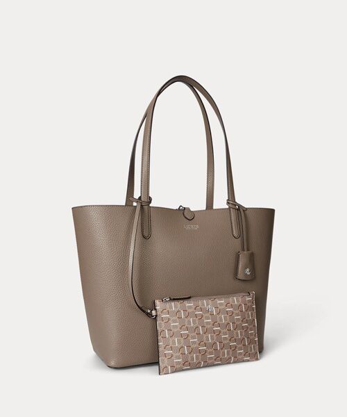 LAUREN RALPH LAUREN / ローレン ラルフ ローレン トートバッグ | フェイクレザー ラージ リバーシブル トート バッグ | 詳細1