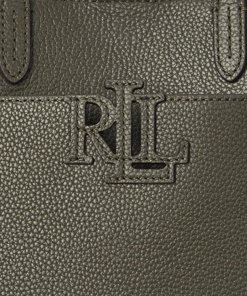 LAUREN RALPH LAUREN / ローレン ラルフ ローレン トートバッグ | ペブルド レザー スモール Cameryn トート バッグ | 詳細4