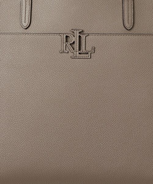 LAUREN RALPH LAUREN / ローレン ラルフ ローレン トートバッグ | ペブルド レザー ラージ Cameryn トート バッグ | 詳細4