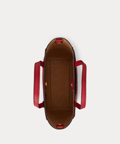 LAUREN RALPH LAUREN / ローレン ラルフ ローレン トートバッグ | ペブルド レザー スモール Cameryn トート バッグ | 詳細3