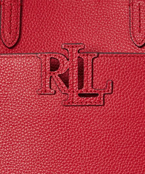 LAUREN RALPH LAUREN / ローレン ラルフ ローレン トートバッグ | ペブルド レザー スモール Cameryn トート バッグ | 詳細4