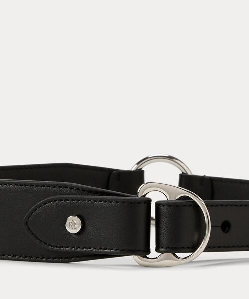 LAUREN RALPH LAUREN / ローレン ラルフ ローレン ベルト・サスペンダー | エクエステリアン Dリング レザー ベルト | 詳細1
