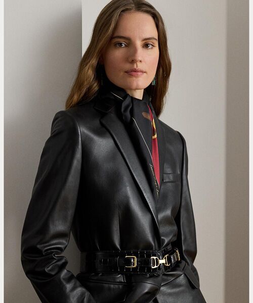 LAUREN RALPH LAUREN / ローレン ラルフ ローレン バンダナ・スカーフ | ベルティングプリント カラーブロック シルク スカーフ | 詳細3