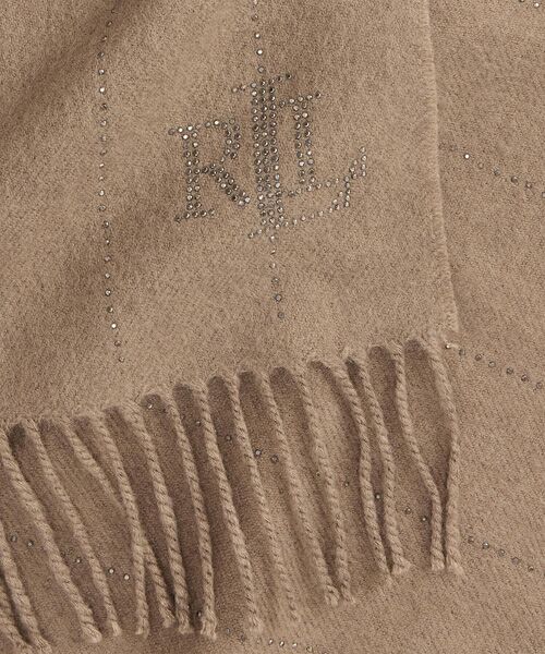 LAUREN RALPH LAUREN / ローレン ラルフ ローレン バンダナ・スカーフ | ピンストライプエンベリッシュド ラップ スカーフ | 詳細3