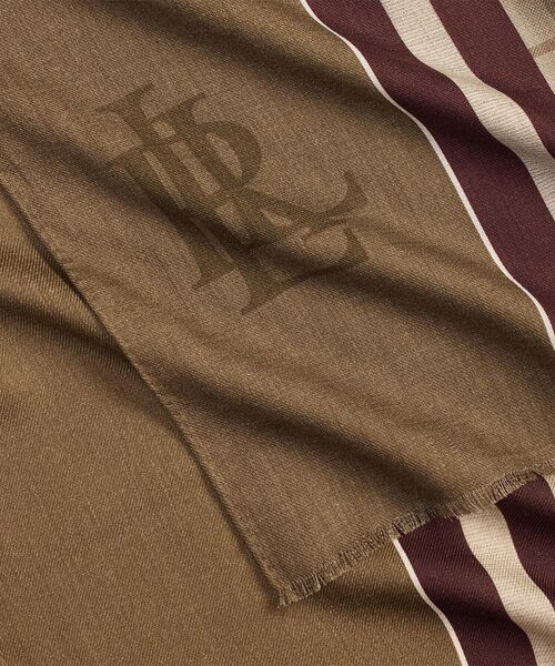 LAUREN RALPH LAUREN / ローレン ラルフ ローレン バンダナ・スカーフ | チェック & ホース ビットモチーフ ラップ スカーフ | 詳細2