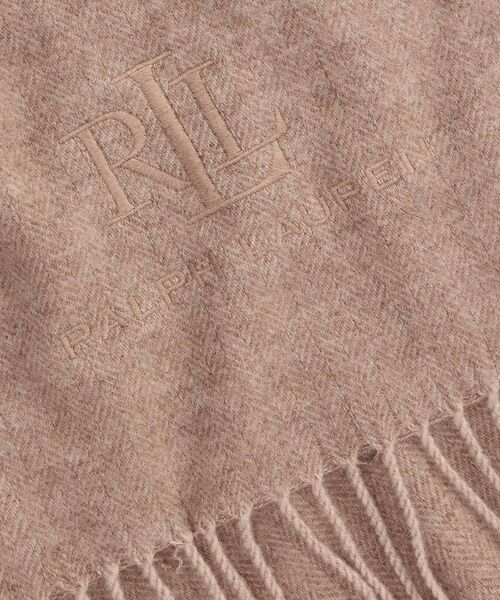 LAUREN RALPH LAUREN / ローレン ラルフ ローレン バンダナ・スカーフ | ウールカシミヤ ヘリンボーン スカーフ | 詳細2