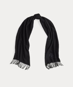 LAUREN RALPH LAUREN / ローレン ラルフ ローレン バンダナ・スカーフ | ウールカシミヤ ヘリンボーン スカーフ