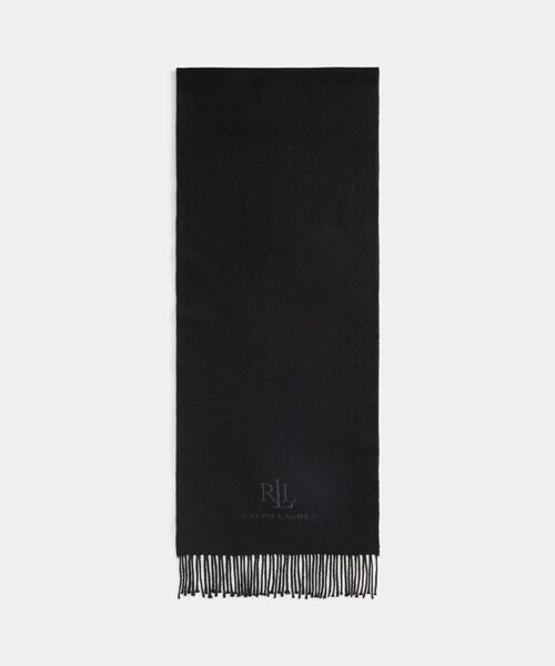 LAUREN RALPH LAUREN / ローレン ラルフ ローレン バンダナ・スカーフ | ウールカシミヤ ヘリンボーン スカーフ | 詳細1