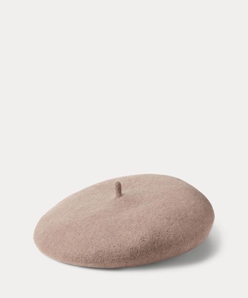 LAUREN RALPH LAUREN / ローレン ラルフ ローレン ハンチング・キャスケット・ベレー帽 | スクリプトロゴ フェルテッド ウール ベレー | 詳細1