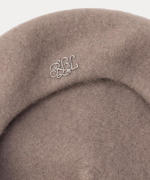 LAUREN RALPH LAUREN / ローレン ラルフ ローレン ハンチング・キャスケット・ベレー帽 | スクリプトロゴ フェルテッド ウール ベレー | 詳細2