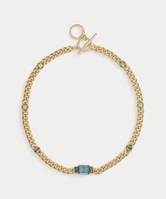 LAUREN RALPH LAUREN / ローレン ラルフ ローレン ネックレス・ペンダント・チョーカー | ゴールドプレーテッド ストーン カラー ネックレス