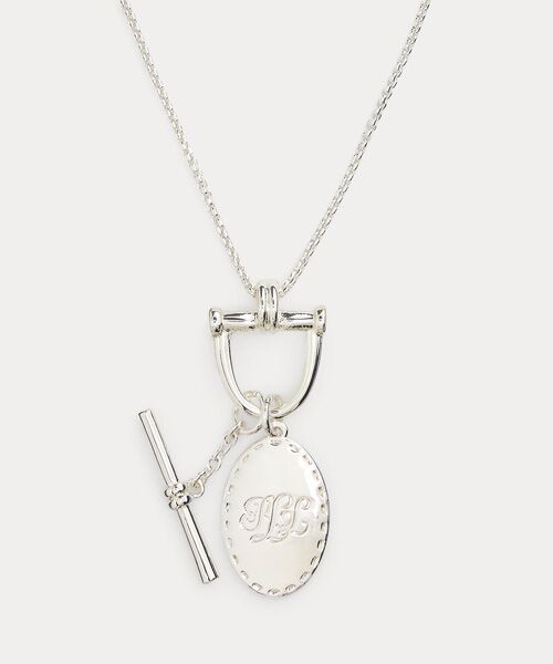 LAUREN RALPH LAUREN / ローレン ラルフ ローレン ネックレス・ペンダント・チョーカー | シルバープレーテッド スティラップ ペンダント ネックレス | 詳細1