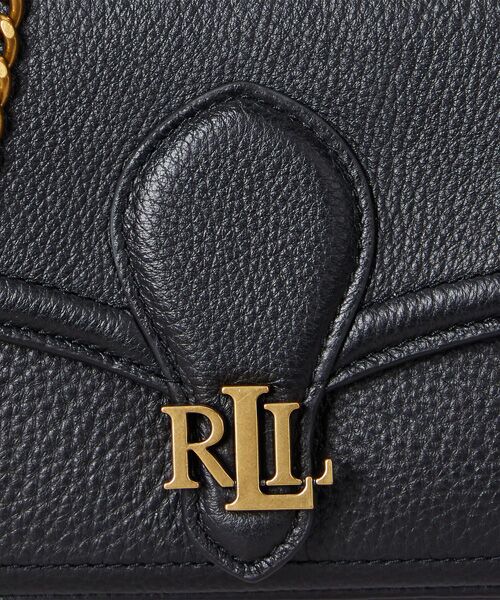 LAUREN RALPH LAUREN / ローレン ラルフ ローレン 財布・コインケース・マネークリップ | ペブルド レザー Bradley クロスボディ ウォレット | 詳細4