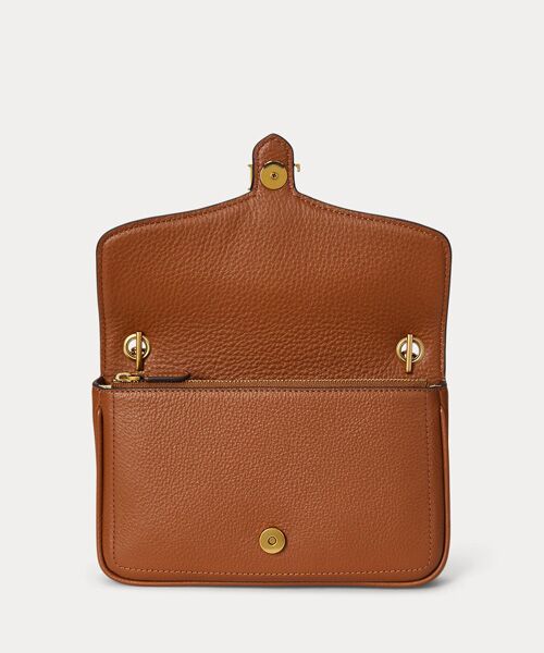 LAUREN RALPH LAUREN / ローレン ラルフ ローレン 財布・コインケース・マネークリップ | ペブルド レザー Bradley クロスボディ ウォレット | 詳細6