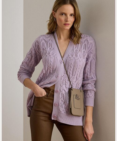 LAUREN RALPH LAUREN / ローレン ラルフ ローレン モバイルケース | ペブルド Cameryn クロスボディ テック ケース | 詳細5