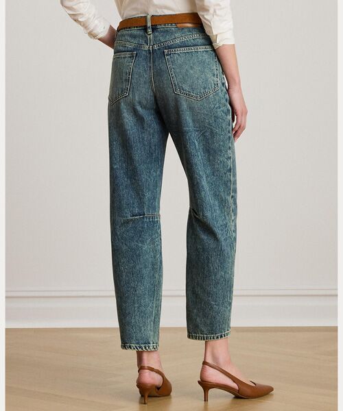 LAUREN RALPH LAUREN / ローレン ラルフ ローレン デニムパンツ | ハイライズ バレル ジーンズ | 詳細4