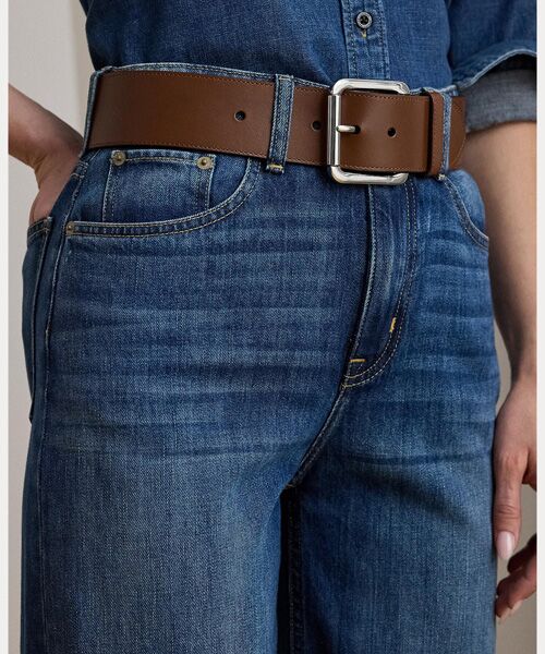 LAUREN RALPH LAUREN / ローレン ラルフ ローレン デニムパンツ | ハイライズ ワイドレッグ ジーンズ | 詳細5
