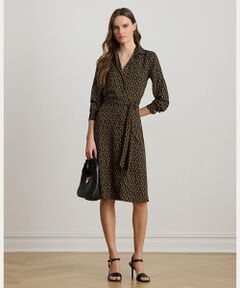 ローレンラルフローレン　ワンピース　ドレス　マキシ丈　カシュクール LAUREN RALPH LAUREN / ローレン ラルフ ローレン （レディース