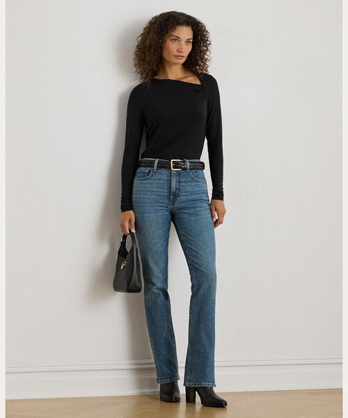 LAUREN RALPH LAUREN / ローレン ラルフ ローレン その他トップス | ストレッチ ジャージー アシンメトリカル トップス | 詳細2