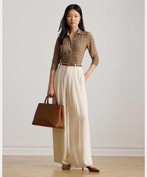 LAUREN RALPH LAUREN / ローレン ラルフ ローレン シャツ・ブラウス | スリム フィット ジオプリント ジャージー シャツ | 詳細2