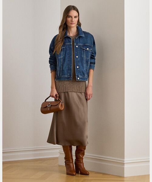 デニム トラッカー ジャケット （Gジャン・デニムジャケット）｜LAUREN
