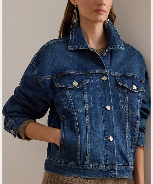 デニム トラッカー ジャケット （Gジャン・デニムジャケット）｜LAUREN