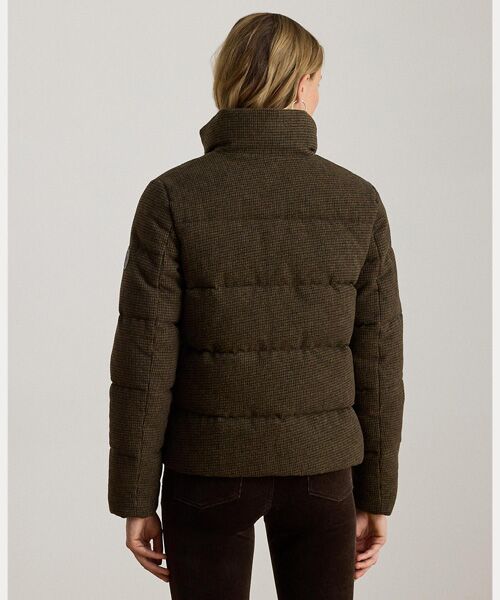 LAUREN RALPH LAUREN / ローレン ラルフ ローレン ダウンジャケット・ベスト | チェックド キルテッド パッファー ジャケット | 詳細3