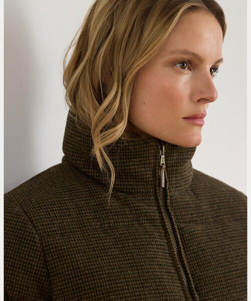 LAUREN RALPH LAUREN / ローレン ラルフ ローレン ダウンジャケット・ベスト | チェックド キルテッド パッファー ジャケット | 詳細5