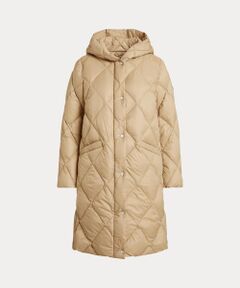 LAUREN RALPH LAUREN / ローレン ラルフ ローレン その他アウター | フーデッド ダイヤモンドキルテッド ダウン コート
