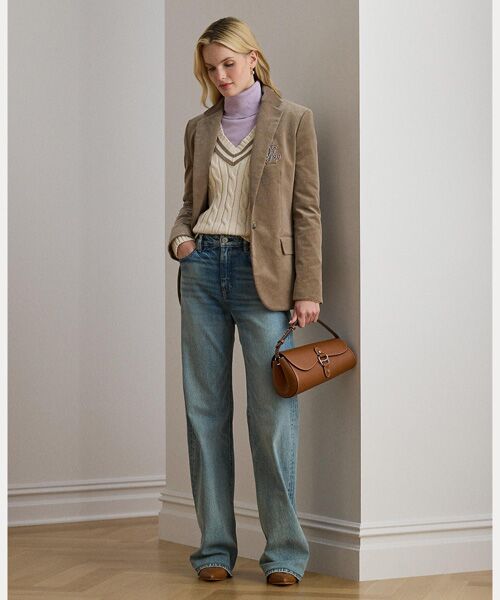 LAUREN RALPH LAUREN / ローレン ラルフ ローレン テーラードジャケット | ブリオン コーデュロイ ブレザー | 詳細2