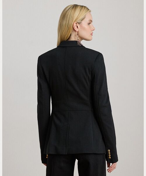 LAUREN RALPH LAUREN / ローレン ラルフ ローレン テーラードジャケット | ブリオン ダブルニット ジャカード ブレザー | 詳細3