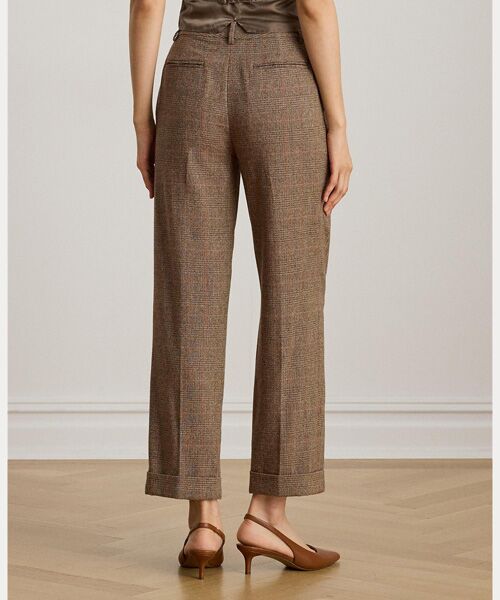 LAUREN RALPH LAUREN / ローレン ラルフ ローレン スラックス・ドレスパンツ | グレン チェック プリーテッド クロップド パンツ | 詳細3
