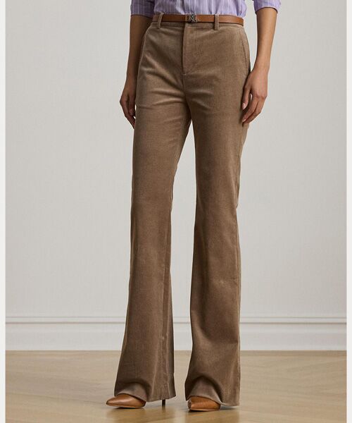 LAUREN RALPH LAUREN / ローレン ラルフ ローレン その他パンツ | ハイライズ コーデュロイ フレア パンツ | 詳細2