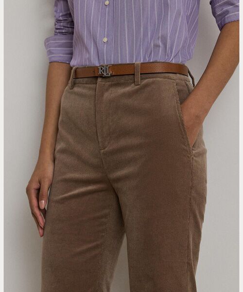 LAUREN RALPH LAUREN / ローレン ラルフ ローレン その他パンツ | ハイライズ コーデュロイ フレア パンツ | 詳細4