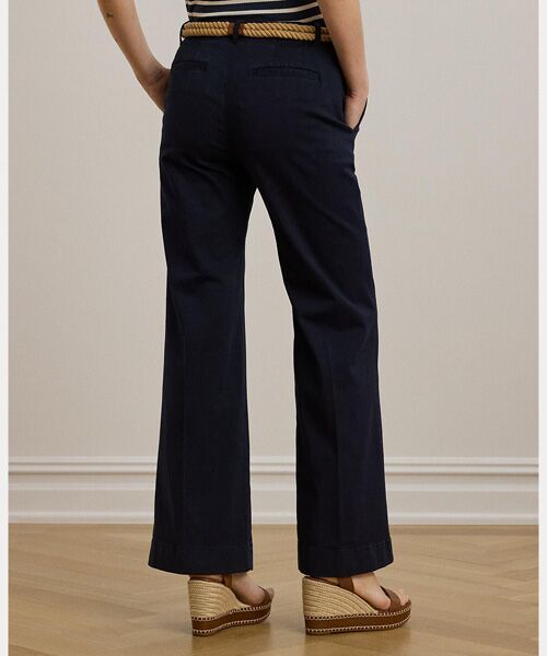 LAUREN RALPH LAUREN / ローレン ラルフ ローレン チノ・ワークパンツ | ストレッチ コットン チノ フレア パンツ | 詳細3