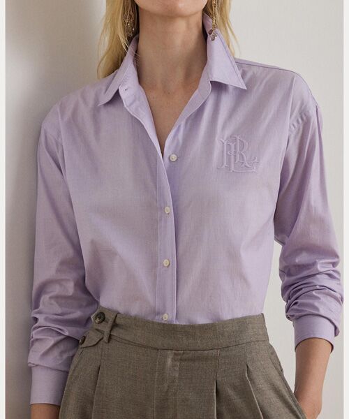 LAUREN RALPH LAUREN / ローレン ラルフ ローレン シャツ・ブラウス | リラックス フィット コットン シャツ | 詳細4