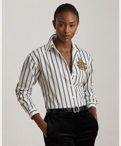 LAUREN RALPH LAUREN / ローレン ラルフ ローレン シャツ・ブラウス | リラックス フィット ストライプド コットン シャツ