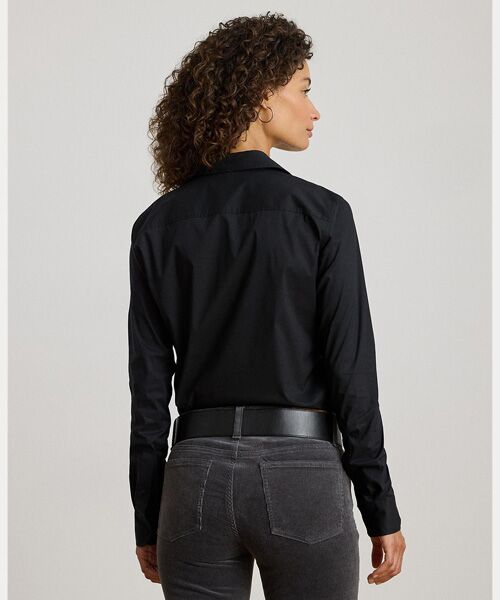 LAUREN RALPH LAUREN / ローレン ラルフ ローレン シャツ・ブラウス | クラシック フィット ロゴ コットンブレンド シャツ | 詳細3