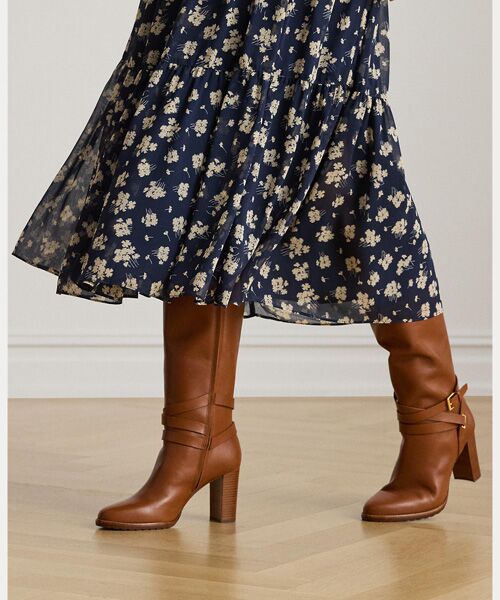 LAUREN RALPH LAUREN / ローレン ラルフ ローレン ロング・マキシ丈スカート | フローラル クリンクル ジョーゼット ティアード スカート | 詳細4