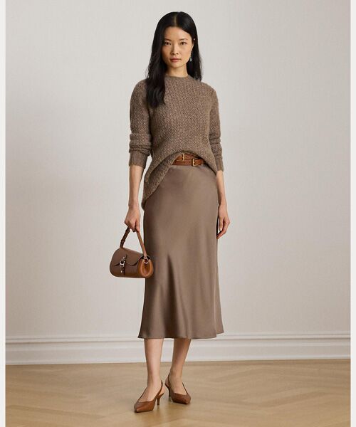 LAUREN RALPH LAUREN / ローレン ラルフ ローレン ニット・セーター | ヘリンボーン オーバーサイズ セーター | 詳細2