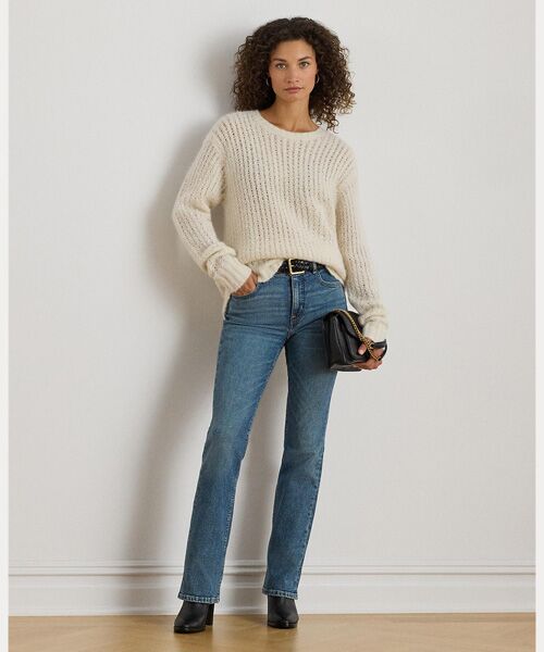 LAUREN RALPH LAUREN / ローレン ラルフ ローレン ニット・セーター | ヘリンボーン オーバーサイズ セーター | 詳細2