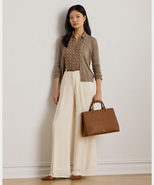 LAUREN RALPH LAUREN / ローレン ラルフ ローレン カーディガン・ボレロ | コットンモダール カーディガン セーター | 詳細2