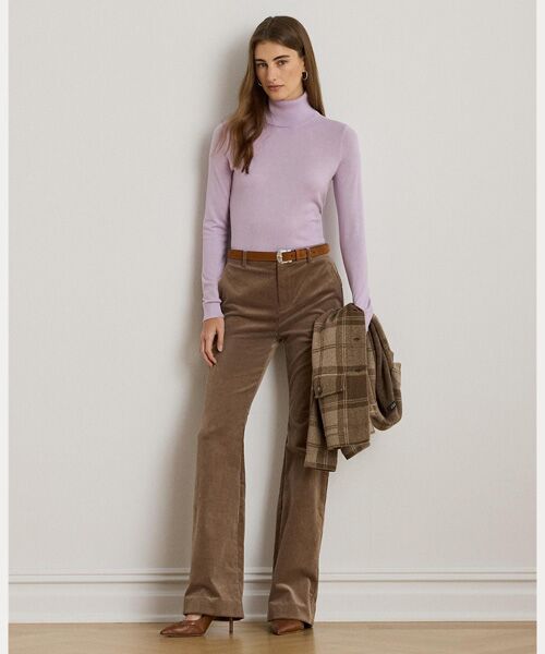 LAUREN RALPH LAUREN / ローレン ラルフ ローレン ニット・セーター | シルクブレンド タートルネック セーター | 詳細2