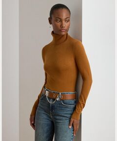 LAUREN RALPH LAUREN / ローレン ラルフ ローレン ニット・セーター | シルクブレンド タートルネック セーター