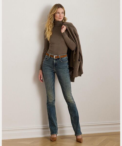 LAUREN RALPH LAUREN / ローレン ラルフ ローレン ニット・セーター | シルクブレンド タートルネック セーター | 詳細2