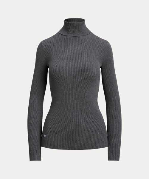 LAUREN RALPH LAUREN / ローレン ラルフ ローレン ニット・セーター | リブ タートルネック セーター | 詳細1