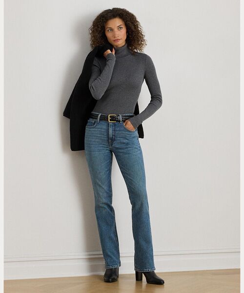 LAUREN RALPH LAUREN / ローレン ラルフ ローレン ニット・セーター | リブ タートルネック セーター | 詳細2