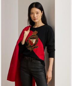 LAUREN RALPH LAUREN / ローレン ラルフ ローレン ニット・セーター | カラーブロック クレスト コットン セーター